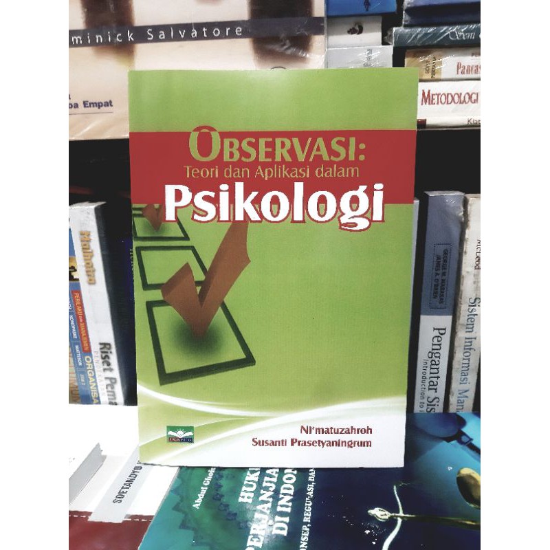 Buku OBSERVASI Teori dan Aplikasi dalam PSIKOLOGI