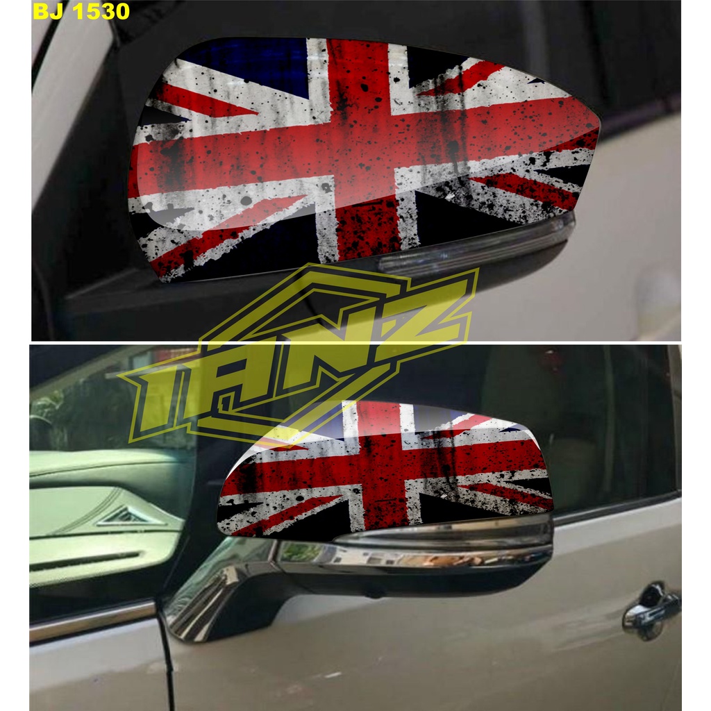 STICKER SPION MOBIL BENDERA INGGRIS / STIKER MOBIL / STIKER SPION