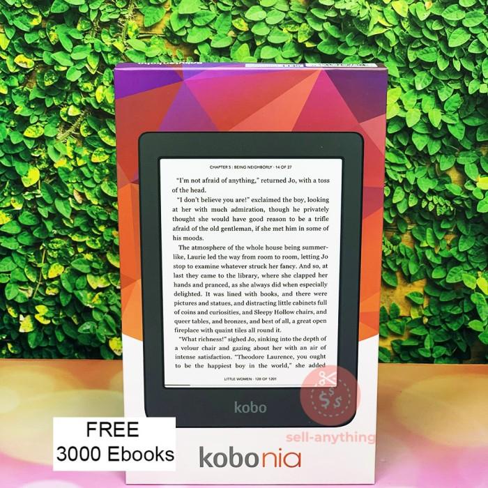 Kobo Nia E-Book Reader - Layar 6 Inci dengan Teknologi Carta E Ink