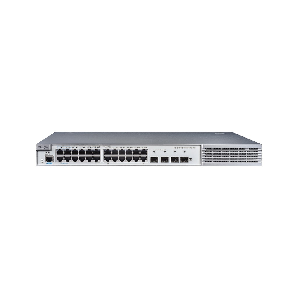 Ruijie XS-S1960-24GT4SFP-H , 24 Port Gigabit 4 SFP Managed Switch