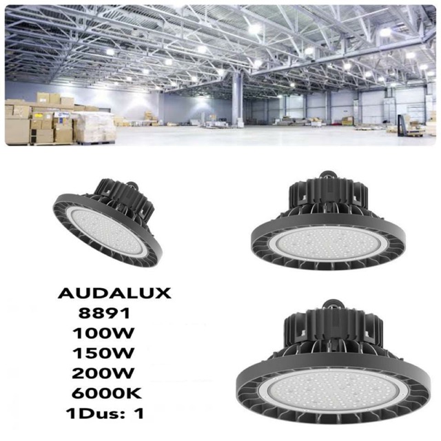 Lampu HIGHBAY UFO lampu gantung highbay 200watt audalux
