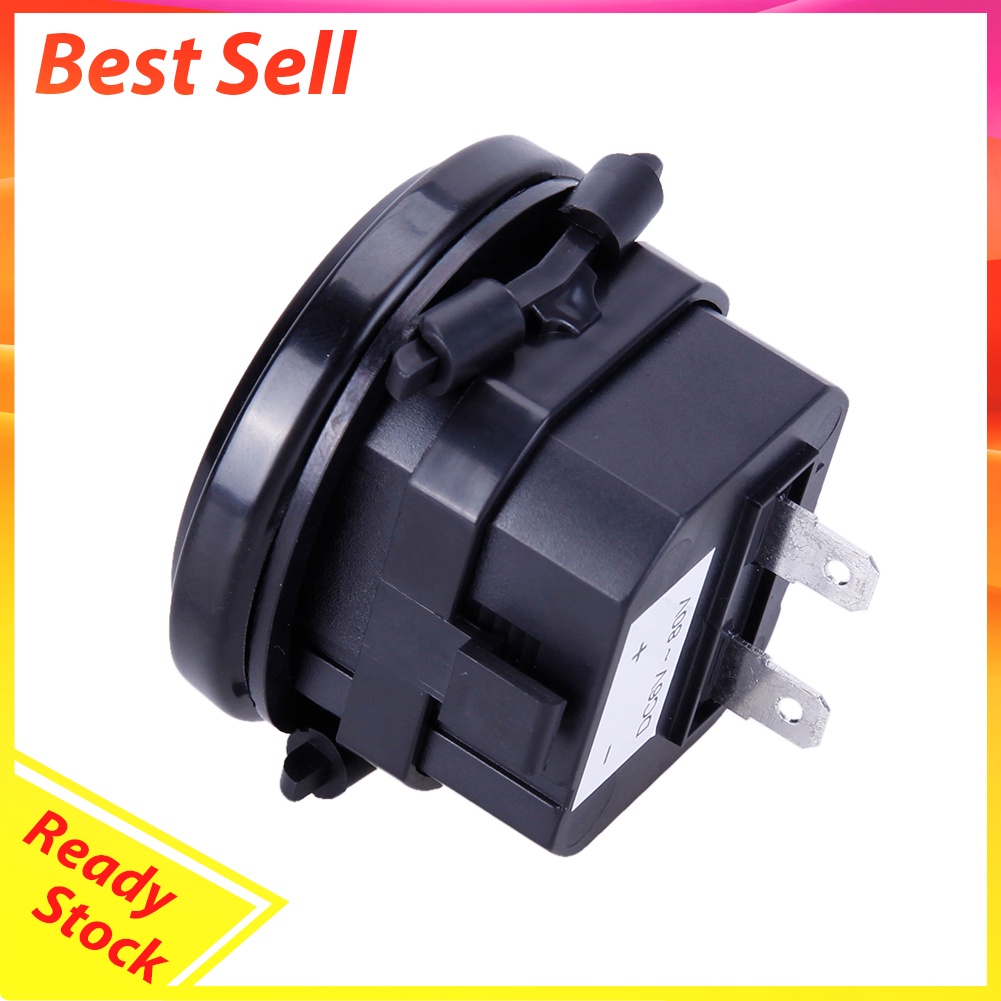 12v 24v 36v Hour Meter for Marine Boat Engine  2&quot; Round Waterproof Gauge