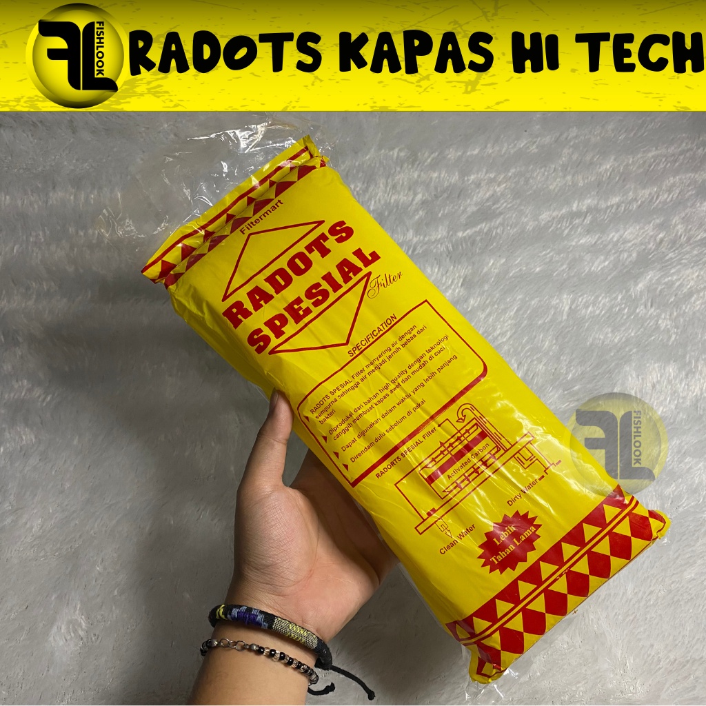 Kapas Hitech Kecil Dakron Busa Filter Aquarium Hi-Tech