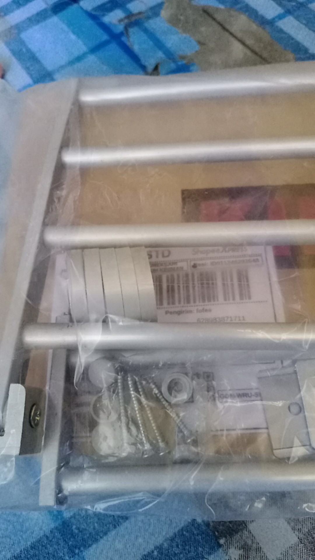 [import] - Rak Handuk Jemuran Gantungan Baju Aluminium Kode R19