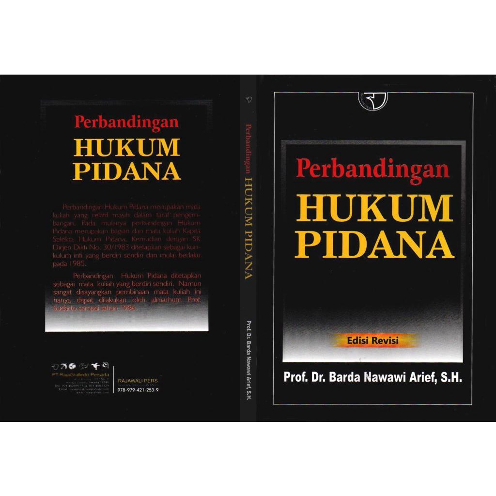 Buku perbandingan hukum pidana [barda nawawi]