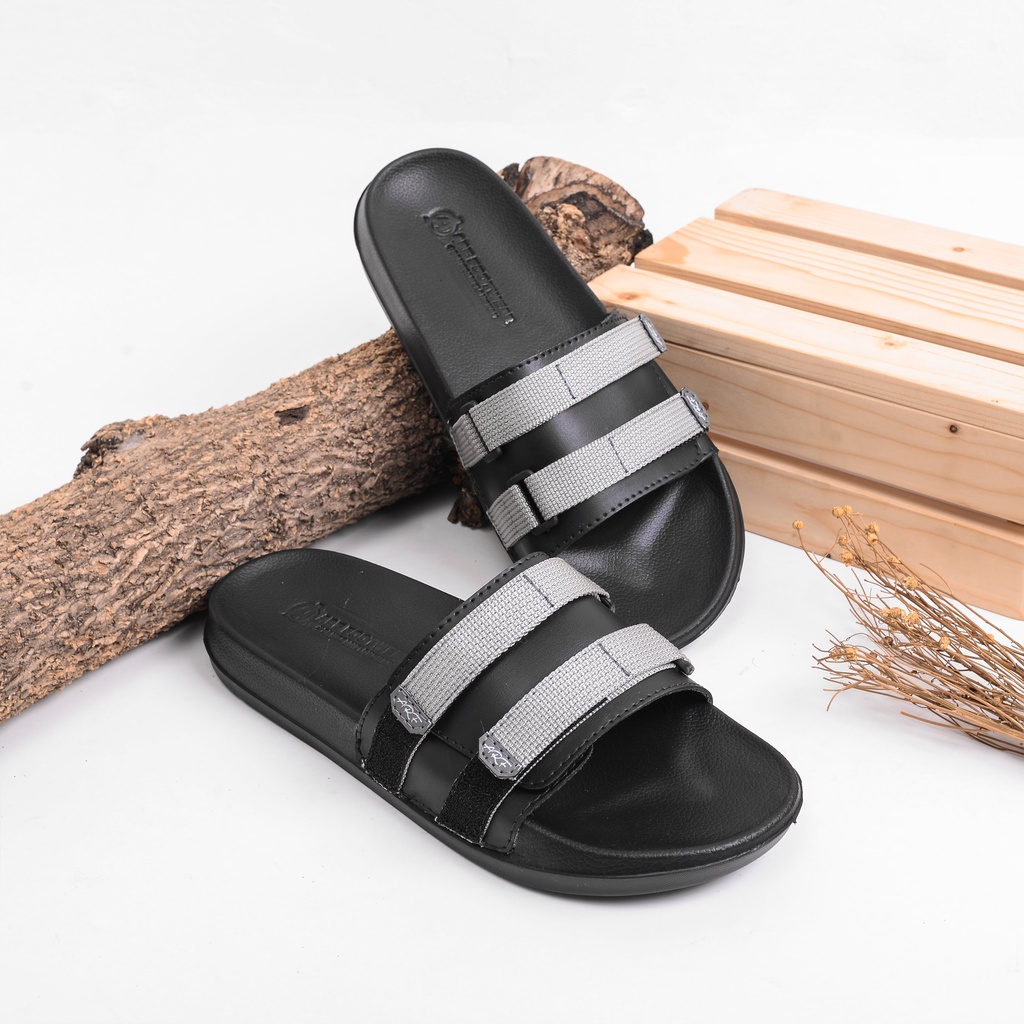 Pasto Grey | Sandal Casual EVA Ringan Slop Santai Simple Pria Men Ori Sendal Footwear | ARF FORIND