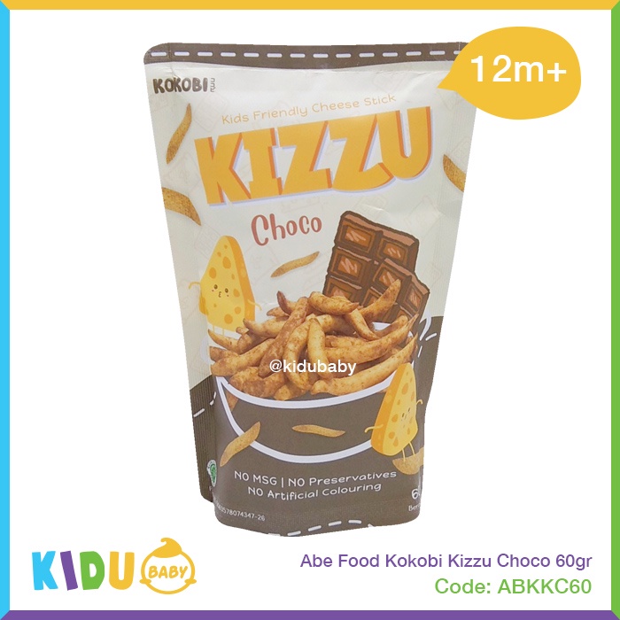 Snack Bayi &amp; Anak Abe Food Kokobi Kizzu 60gr Kidu Baby