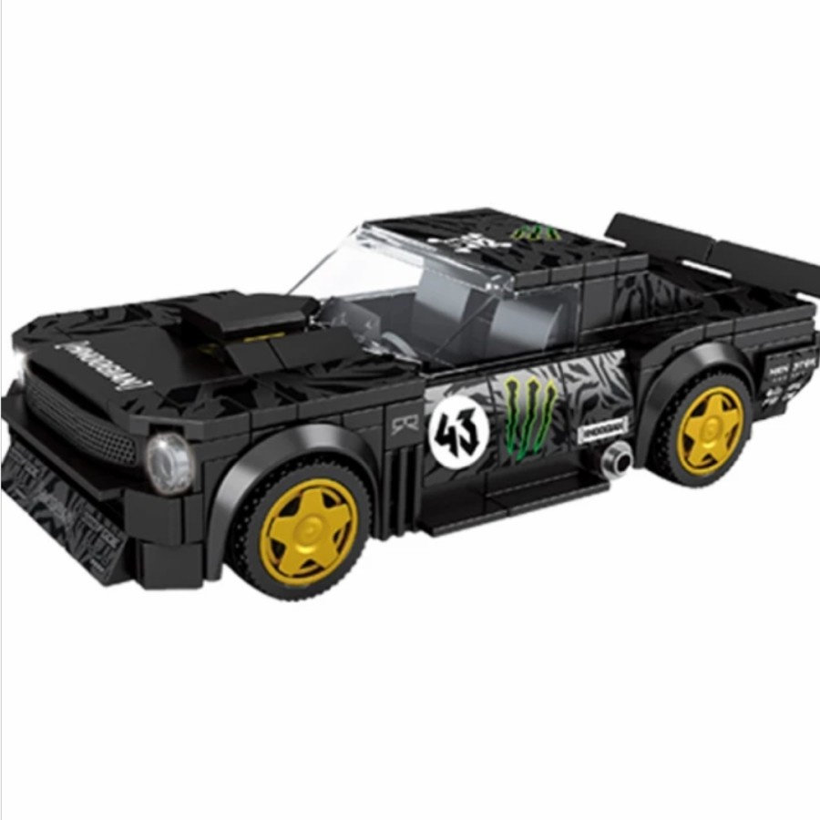 Lego Block Mobil Ford Mustang American Car