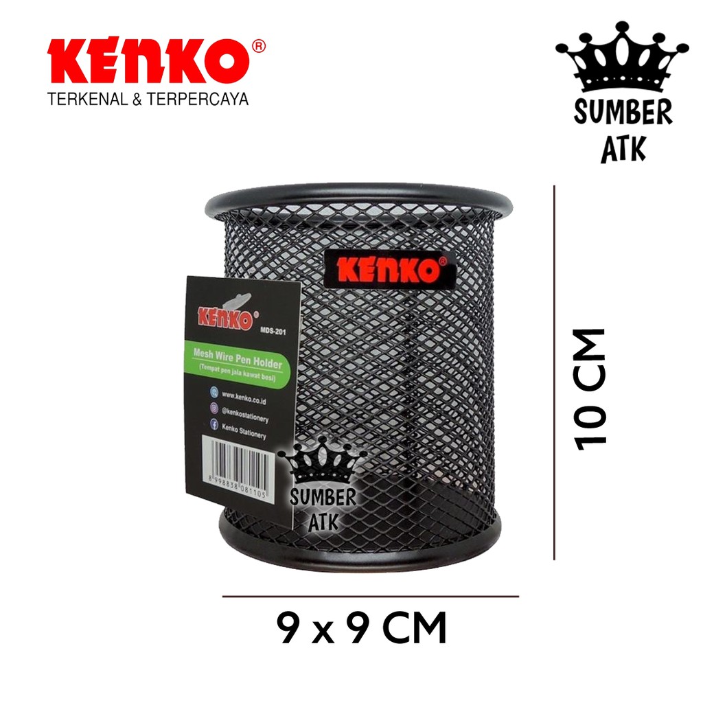 

Desk Set MDS-201 Pen Holder Mesh Wire ( Tempat Alat Tulis Jaring )