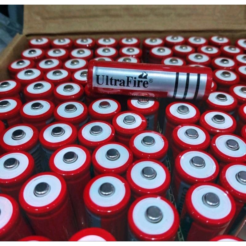 Baterai Kipas Senter 18650 Ultrafire Lithium Ion 9900 mAh