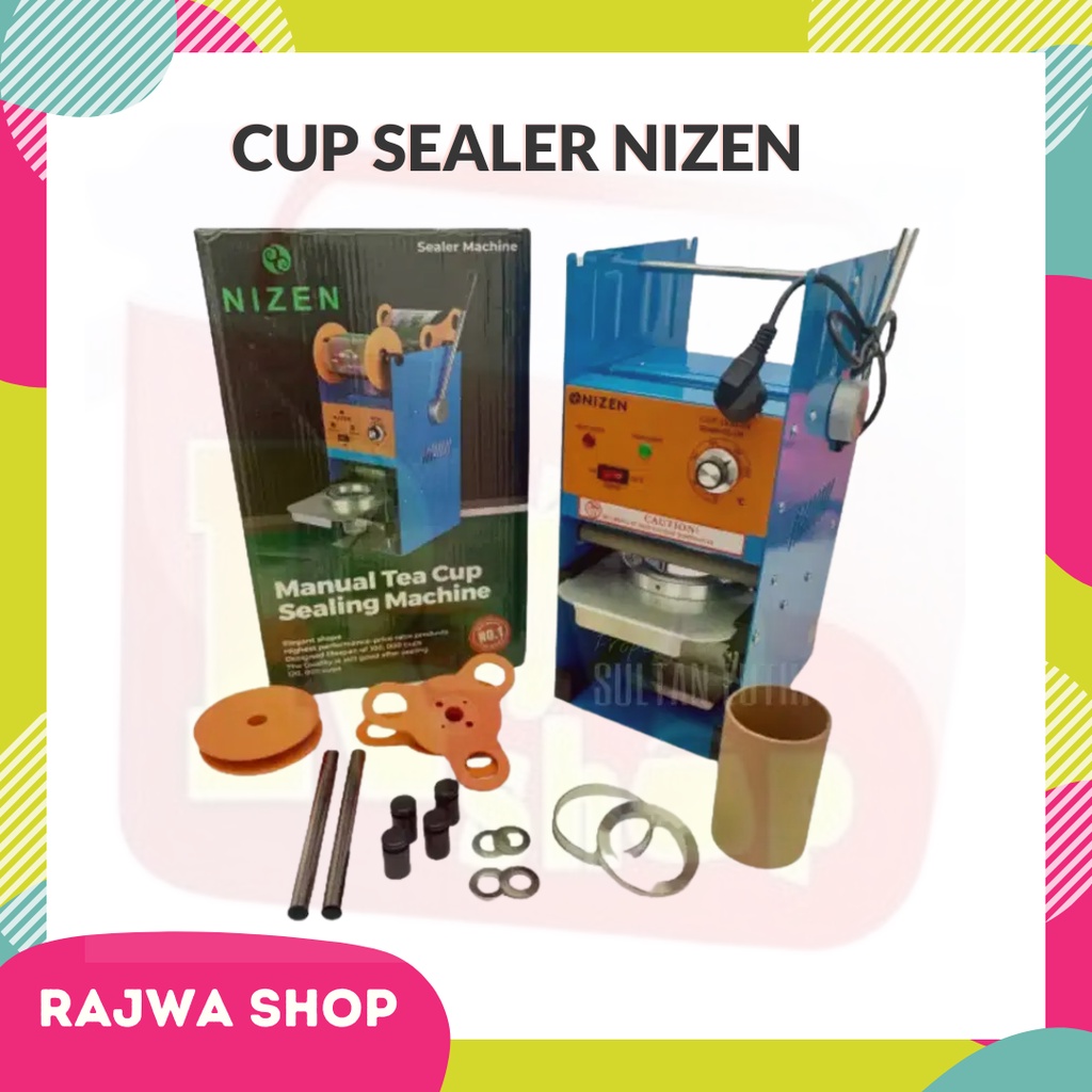 Cup Sealer Manual Nizen NZ-D8 22oz /Perekat plastik minuman