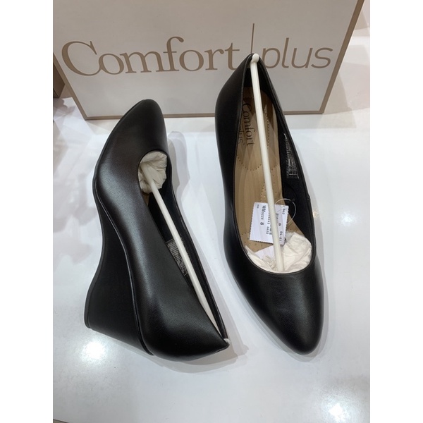 Comfort Plus Karlile Black payless wedges