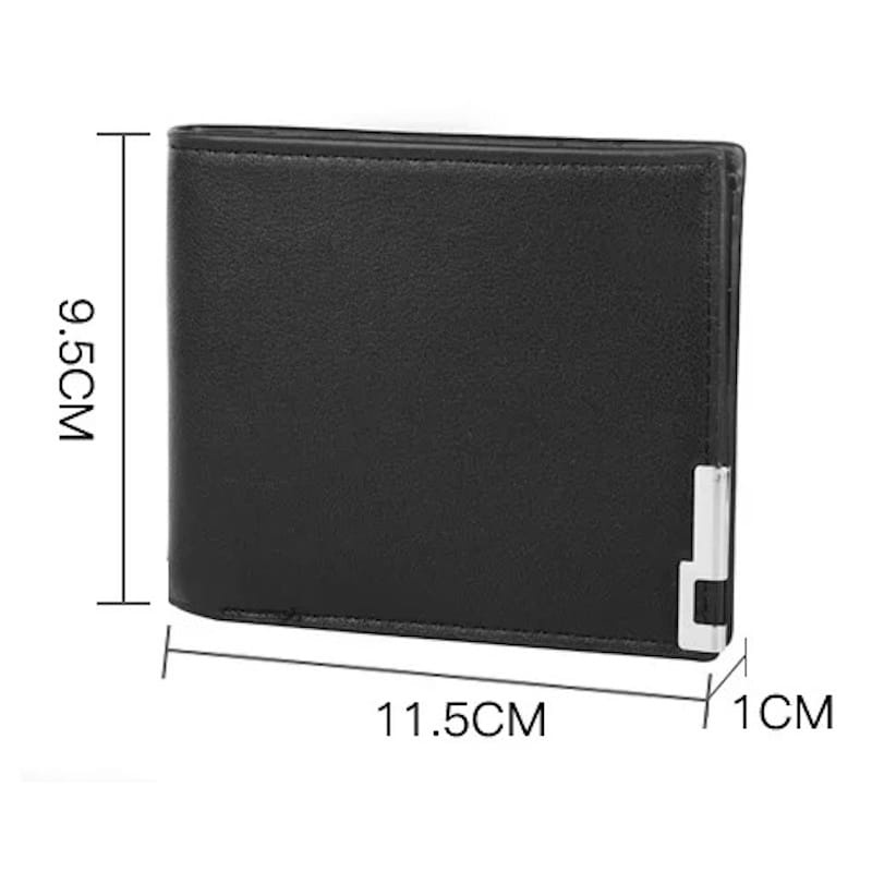 (COD) Dompet Lipat Pria Simple Style PU Leather Men Wallet Import Quality MALL SHOPPING