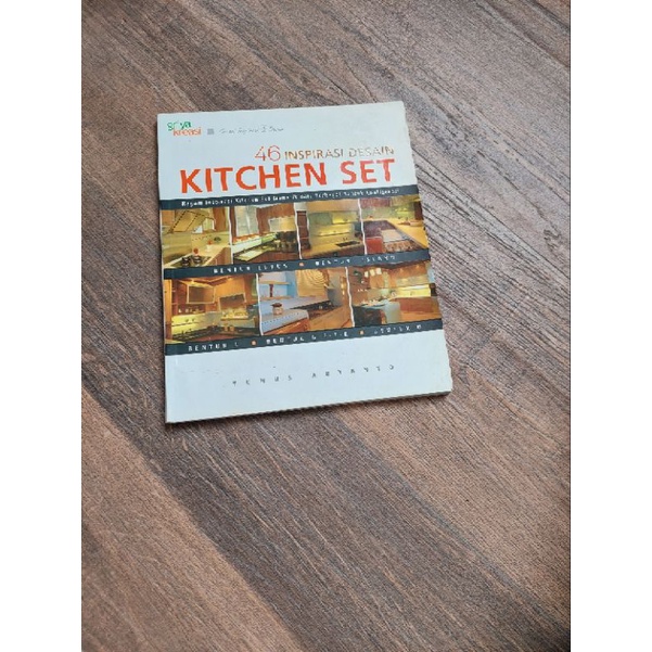 Preloved buku Griya Kreasi 46 inspirasi desain Kitchen Set. buku masi bagus