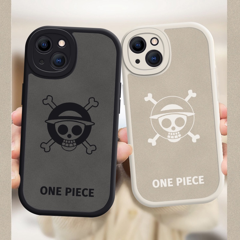 Soft Case Motif One Piece Untuk iPhone 6 7 8 Plus X XR Xs 11 Pro Max 13 12