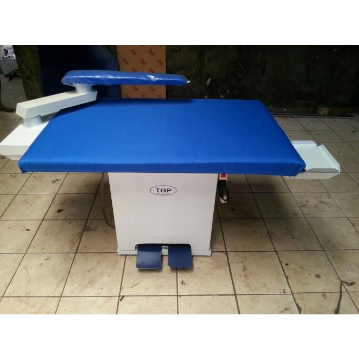 meja setrika uap / vacuum table meja vakum meja gosok laundry garment