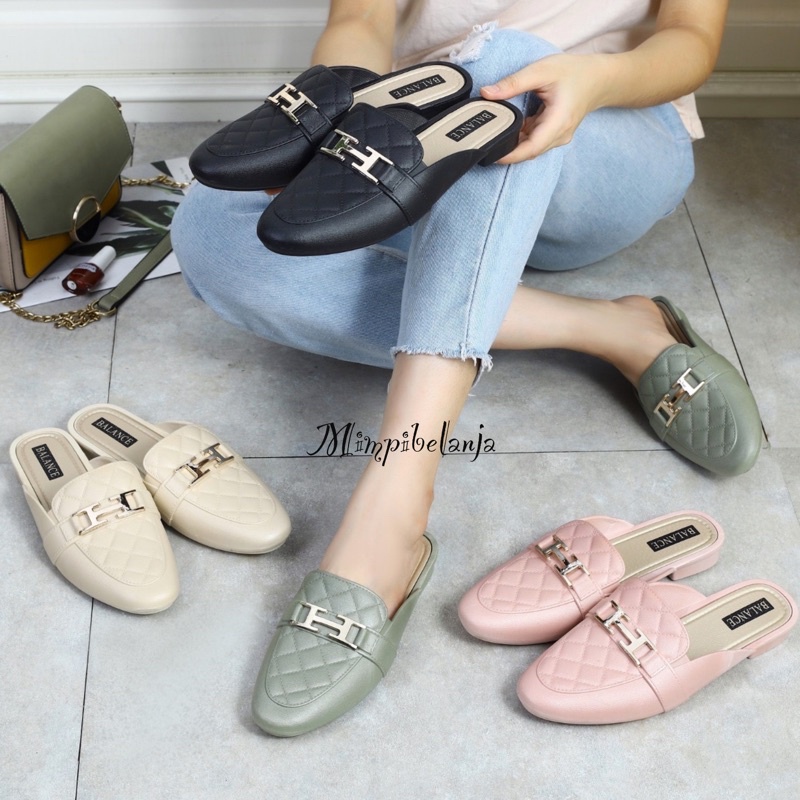 BALANCE SANDAL SEPATU JELLY WANITA ROONA MODEL TEPLEK 1607
