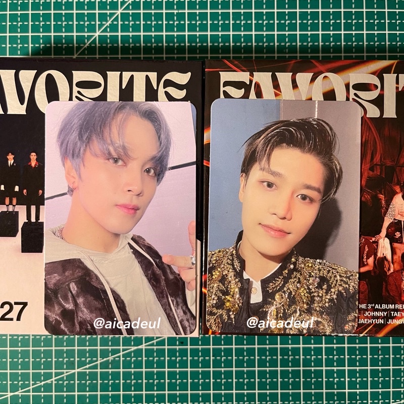 ★ NCT127 FAVORITE KIHNO ★ haechan taeil poetic tragic photocard poca pc kihno only