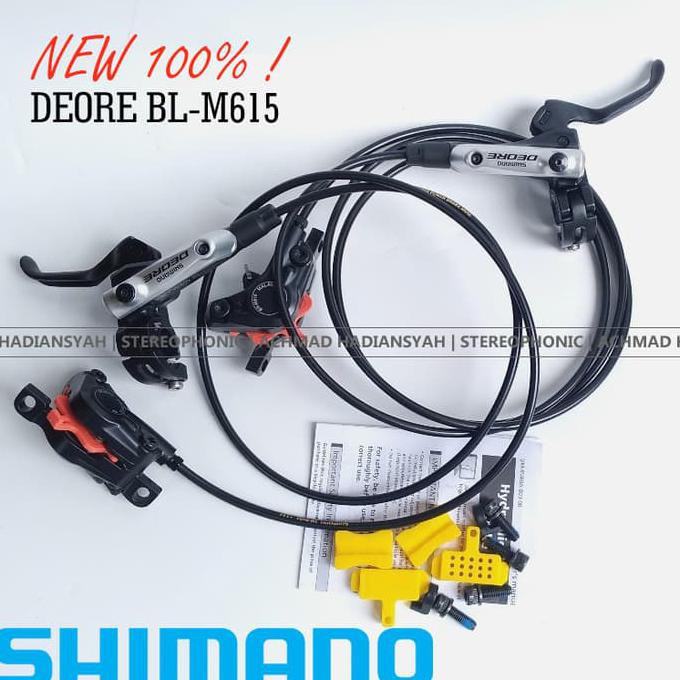 Brake Set Deore M615 Brake Set Shimano M615 Shimano Deore Brakeset 615