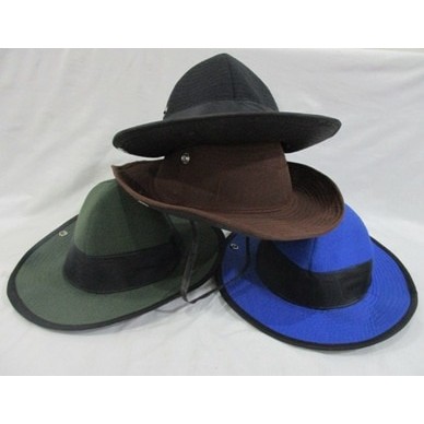 Topi Cowboy Koboy Koboi Warna Bisa Dilipat NEW