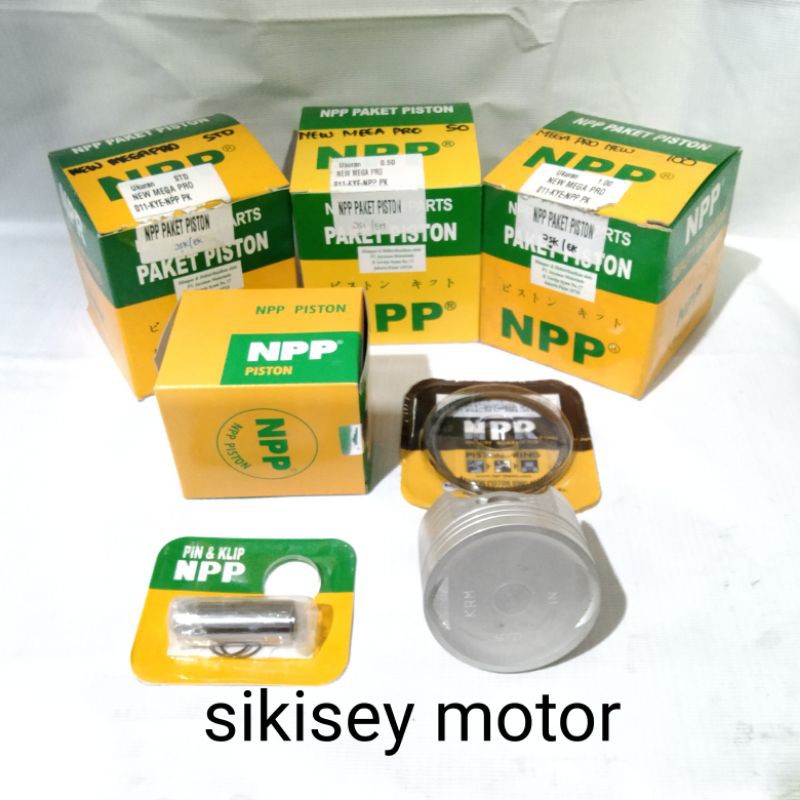 PISTON KIT NEW MEGAPRO STD-200 011-KYE-NPP