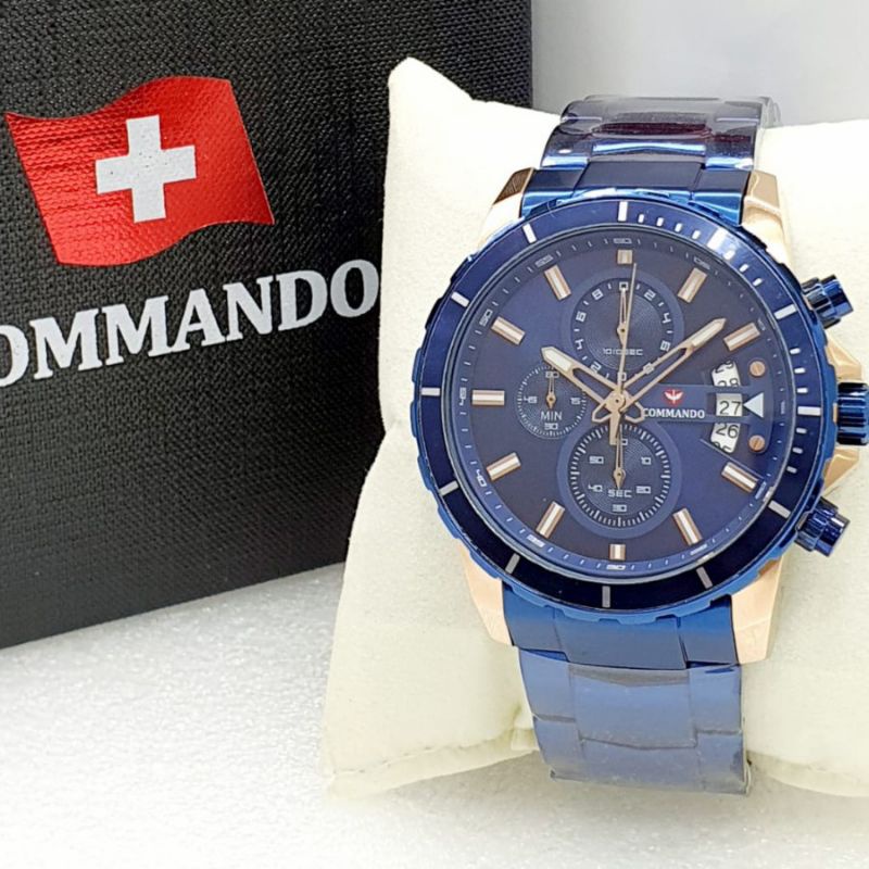 Readyyy Jam Tangan Commando 3005 / Jam Tangan SwissCommando 3005 ORINGAL