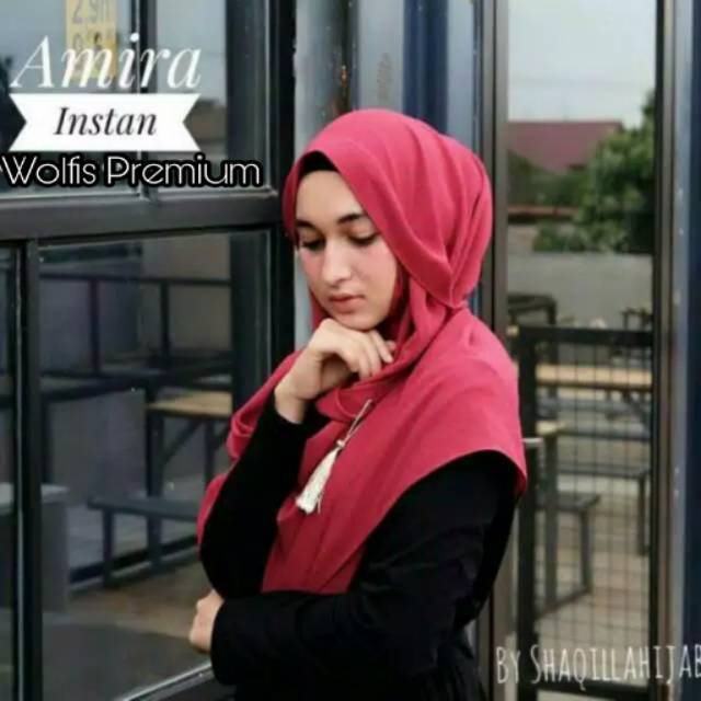  Amira  Instan  Hijab Premium Jilbab  Instant Namira 