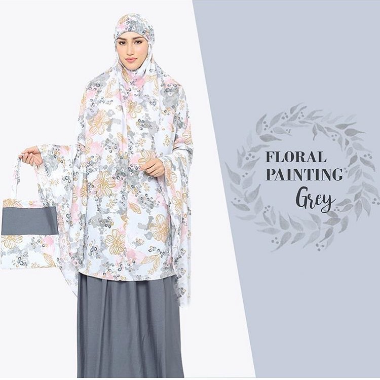 

Floral Painting Grey