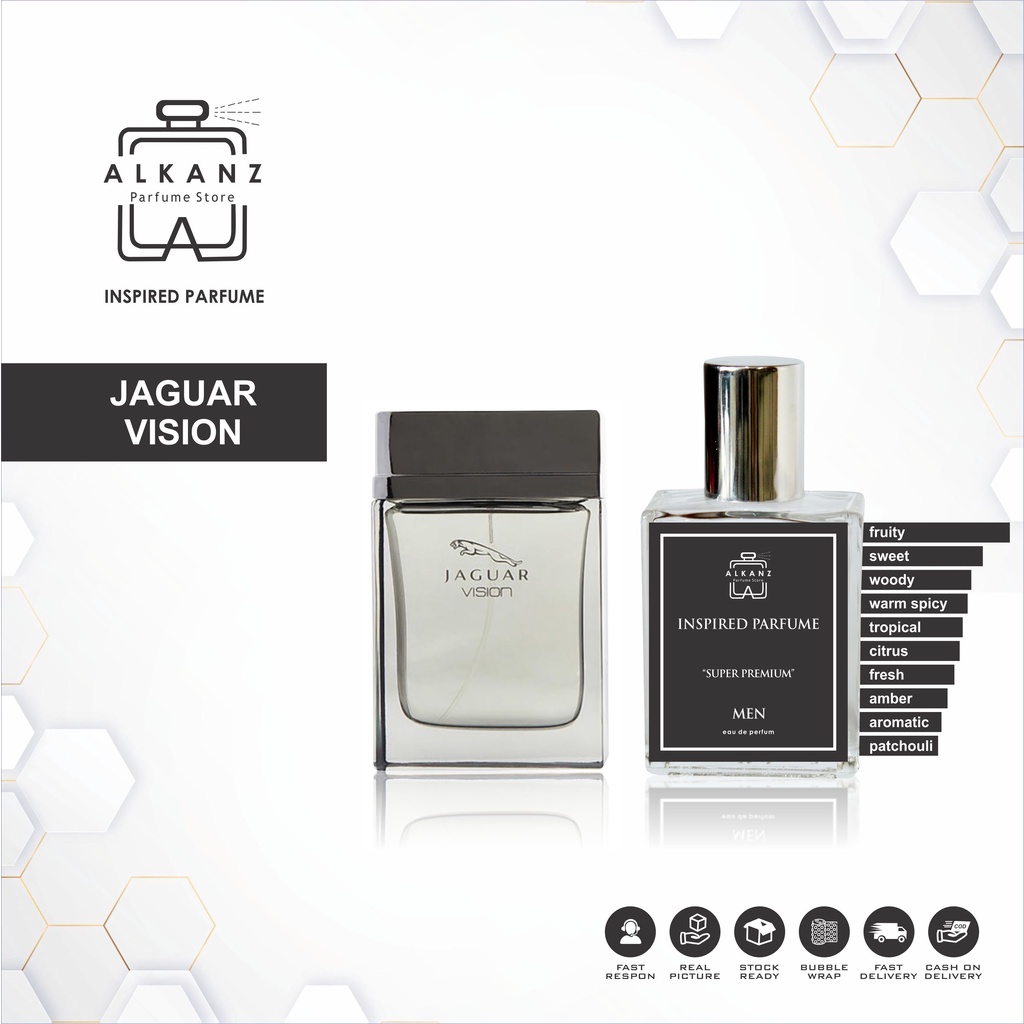 Inspired Parfum Jaguar Vision Parfume Perfume Farfum Minyak Wangi Tahan Lama Pria Cowok Laki EDP