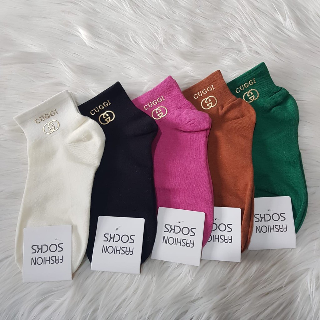 [✅BISA COD] 050370 KAOS KAKI GUCC PER POUCH (REAL PICTURE)