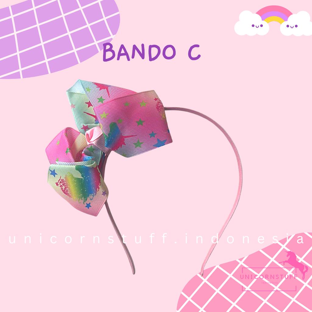 Bando Unicorn Pita Anak model Pita Premium