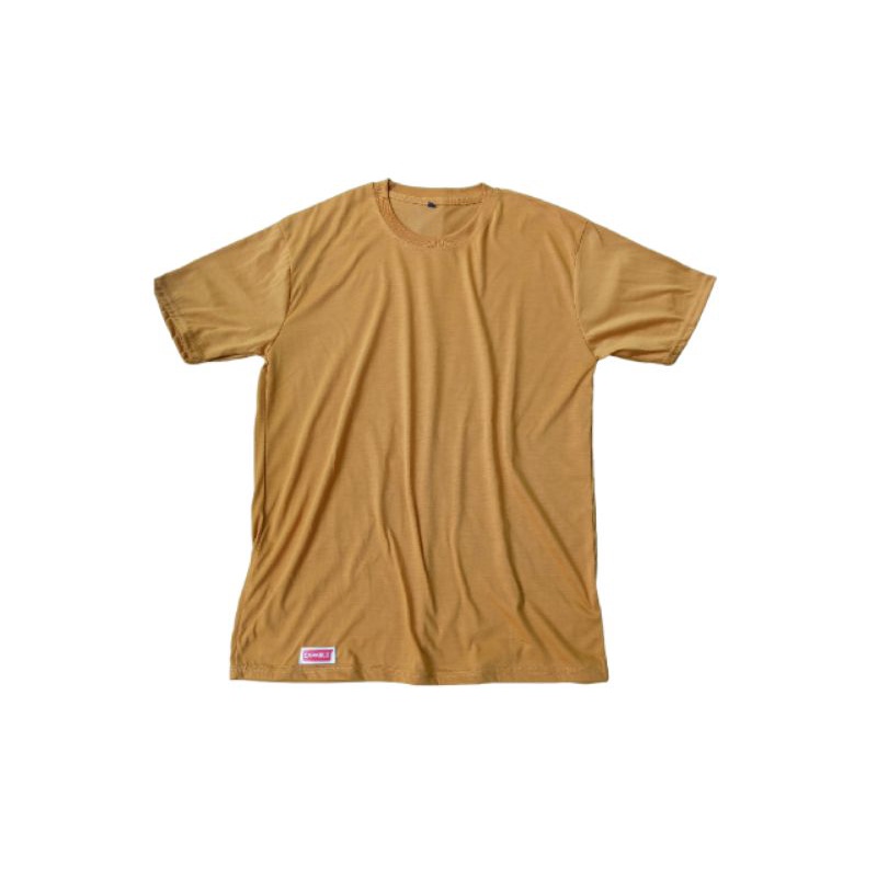 kaos polos kuning mustard original capable