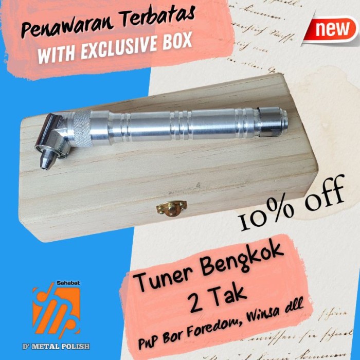 Tuner Foredom Tuner Sudut Pnp Tuner Bengkok 105 Gantung Bor 2Tak
