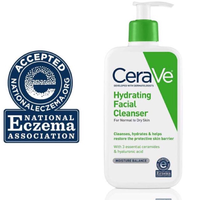 CeraVe Hydrating Facial Cleanser 355ml - 473ml - 562ml-1