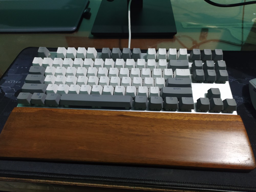 Wrist rest keyboard mechanical PREMIUM size 60 TKL 