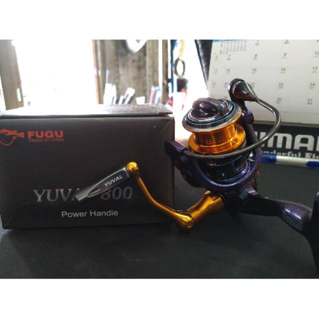 Reel pancing fugu yuval 800 power cnc handle