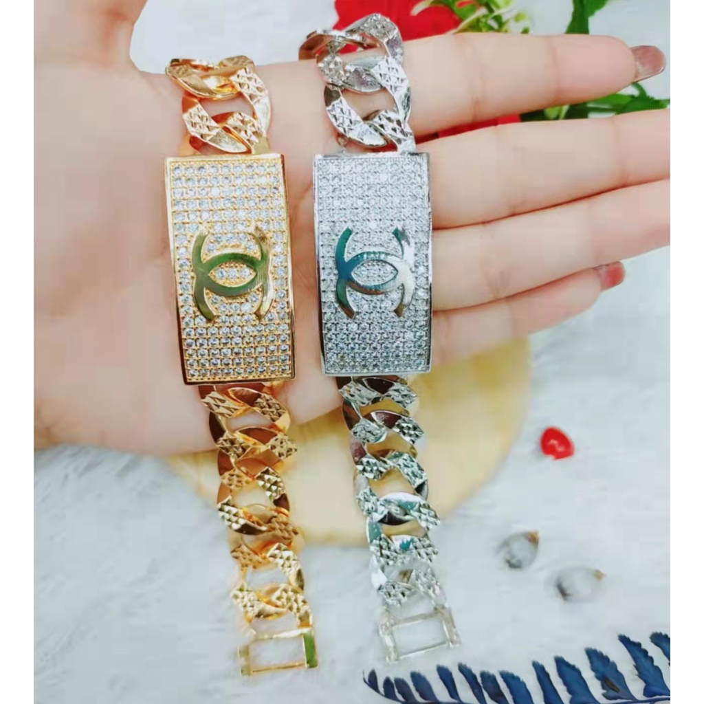 Gelang Xuping  CC Permata lapis Emas Perhiasan 1202