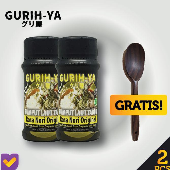 

Gurih-ya Seaweed Original - 2 Bottle