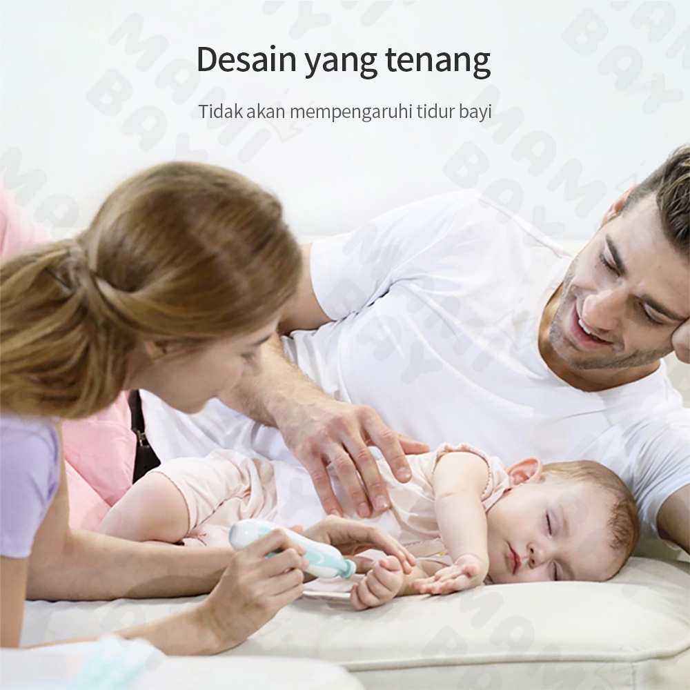 Mamibayi Gunting kuku bayi elektrik/baby nail trimmer/Manicure set bayi