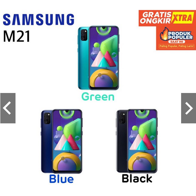 Samsung Galaxy M21 - 4/64 GB - Garansi Resmi SEIN