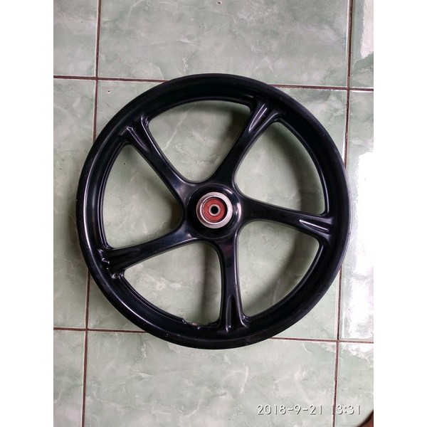 velg pelk roda depan original Yamaha mio m3
