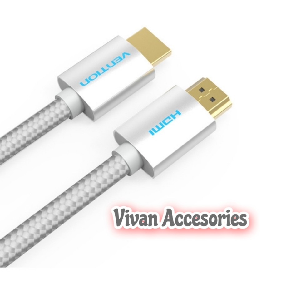 Vention Kabel HDMI 3M V2.0 / Cotton Braided HDMI Cable