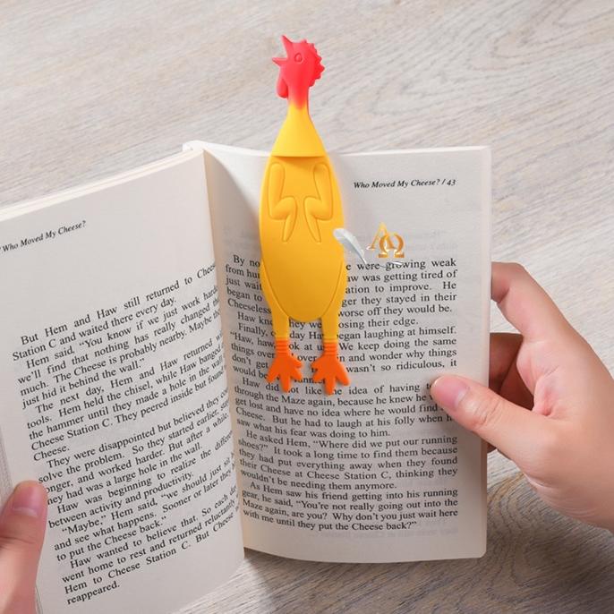 

Office & Stationery | Document Organizer | Pembatas Buku Unik / Bookmark Edisi Ayam Imut Lux Limited | Best Seller