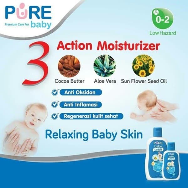 Pure BB Lotion 200ml 80ml Pure Baby