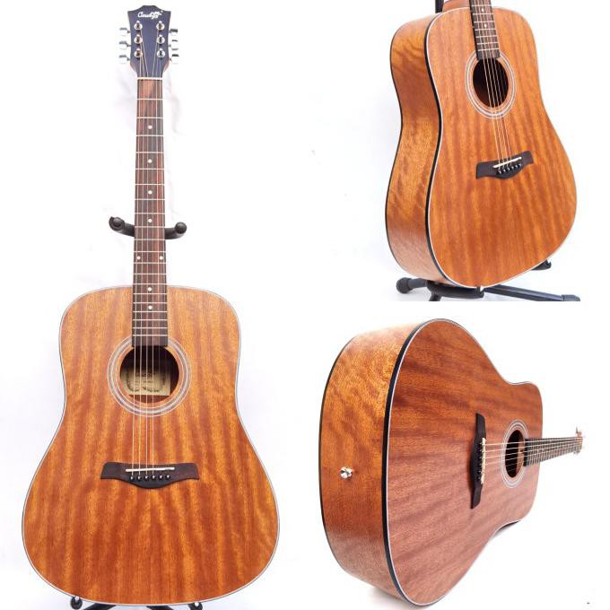 Gitar Akustik Cowboy Gw-240Ns Gw 240 Ns Original - Paket A
