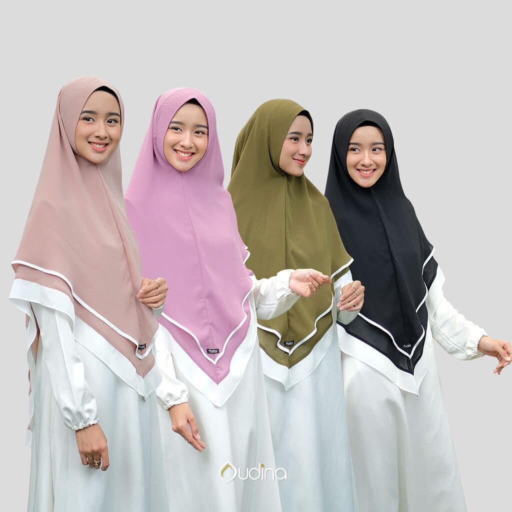KHIMAR SHIRIN SOFTPAD ORI BY AUDINA | Jilbab Instan Ceruty
