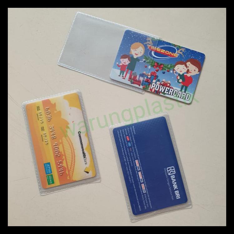

PLASTIK ID CARD / BRI BRIZZI / BCA FLAZZ / SAMPUL KTP TERLARIS