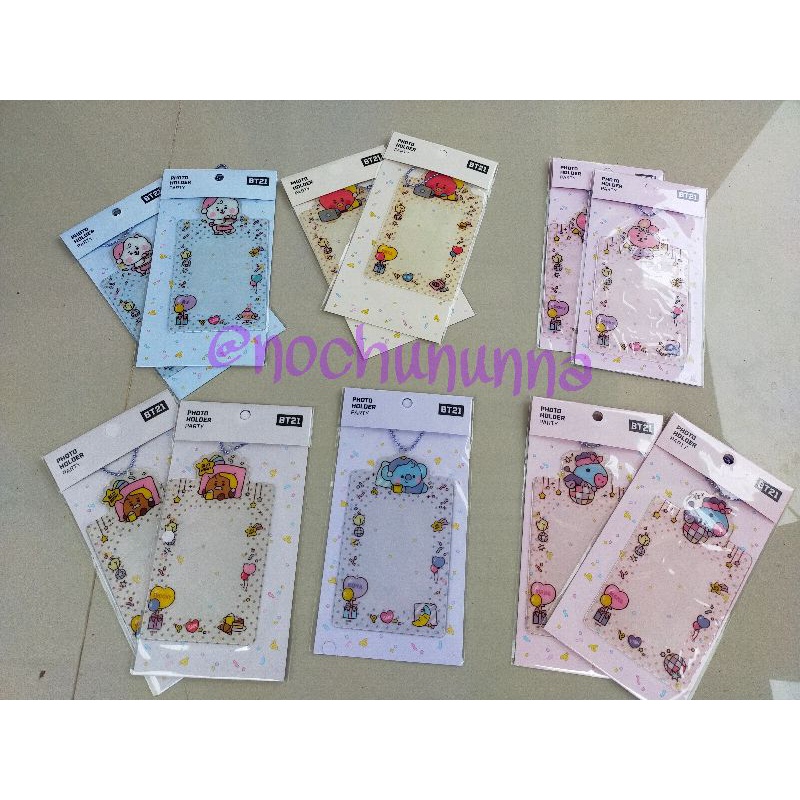 [ READY ] Card holder bt21 x monopoly party photocard holder