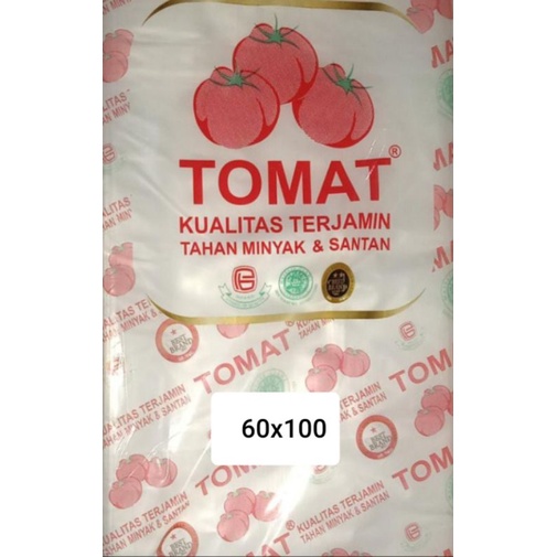 PLASTIK PE TOMAT 60X100