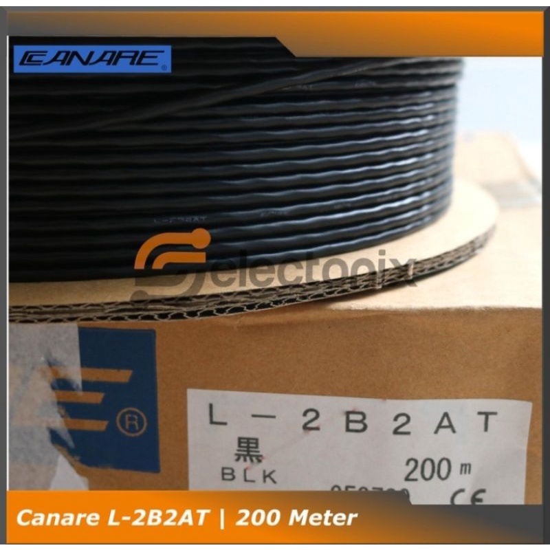 Kabel Audio Canare L2B2AT Original per roll 200m
